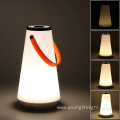 Wireless dimmable usb rechargeable decorate led camping lamp